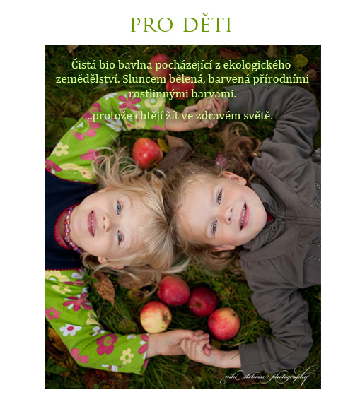 biotextil, biobavlna, bio bavlna